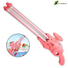 Pistola de Água Canhão Duplo 56cm BRQ-PAG-17 X-Cell - Rosa